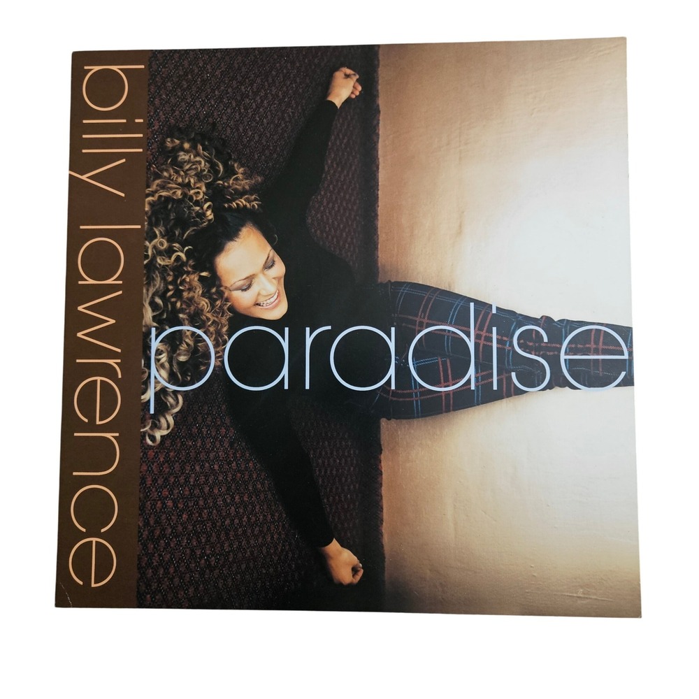 Billy Lawrence Paradise 1997 Promo Flat Album Poster 12x12 D/S Elektra R&B, Soul